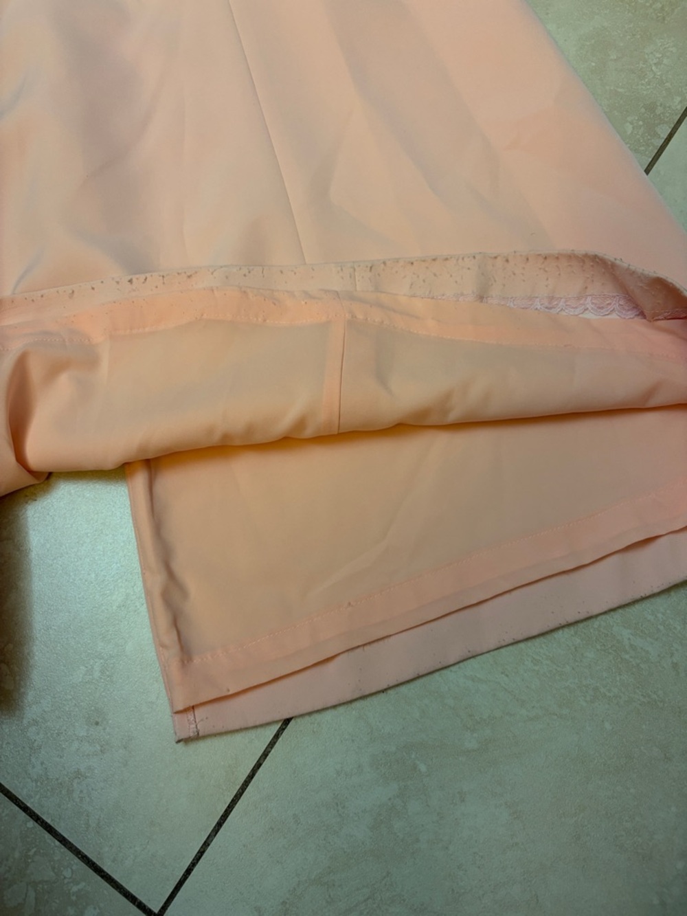 Eliza J Blush Pink Sleeveless Ruffle-Front Evening Gown - Picture 7 of 12